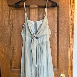 Listicle women’s size medium green maxi dress